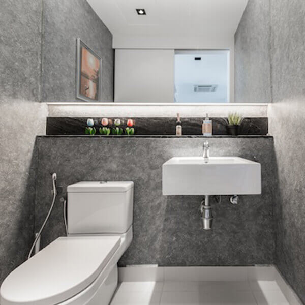 Inspiration - Modern Minimalist Toilet Bathroom